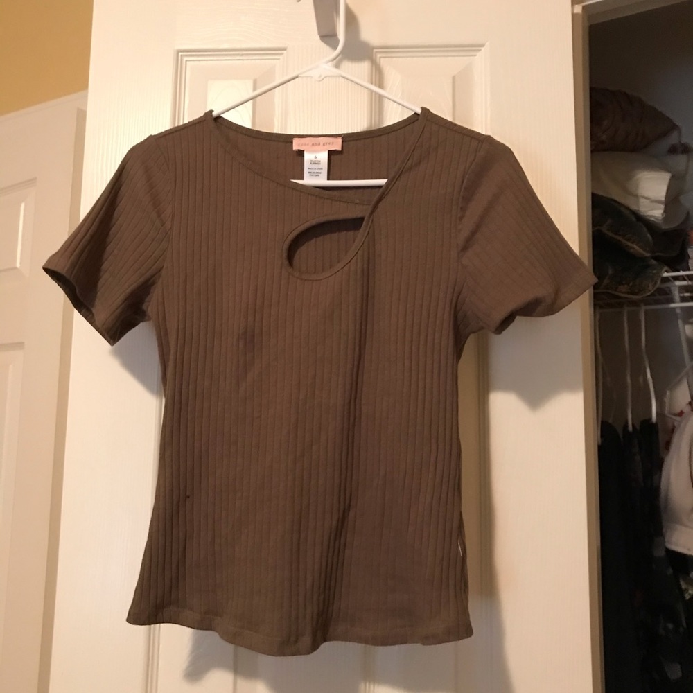 Olive shirt